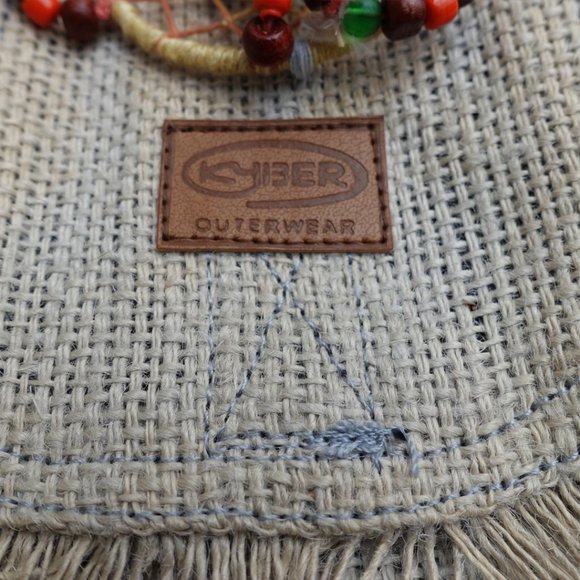 Kyber Outerwear Boho Cute Beige Satchel Bag Purse - Picture 2 of 5